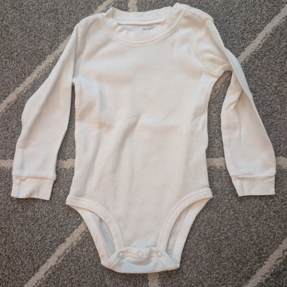 Carters 24M Onesie Bundle Of 5 Long Sleeve‎ Boy NWOT